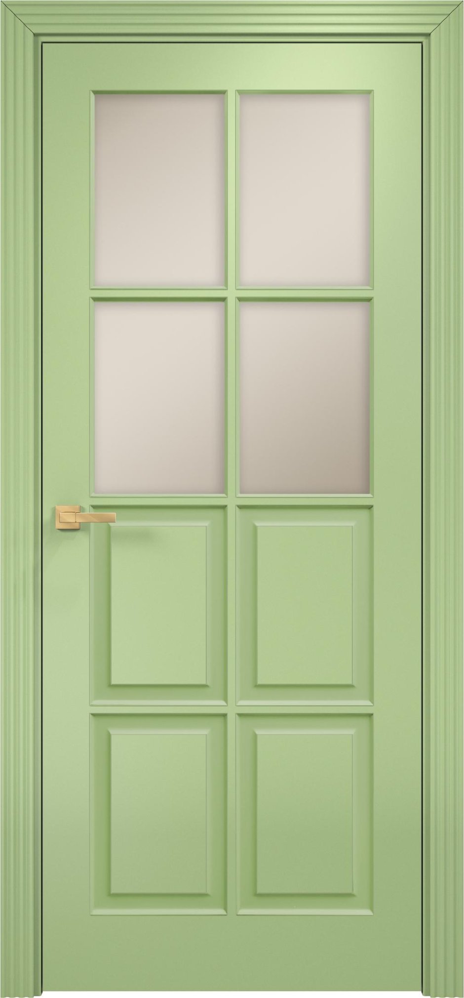 Прихожая в оливковом цвете