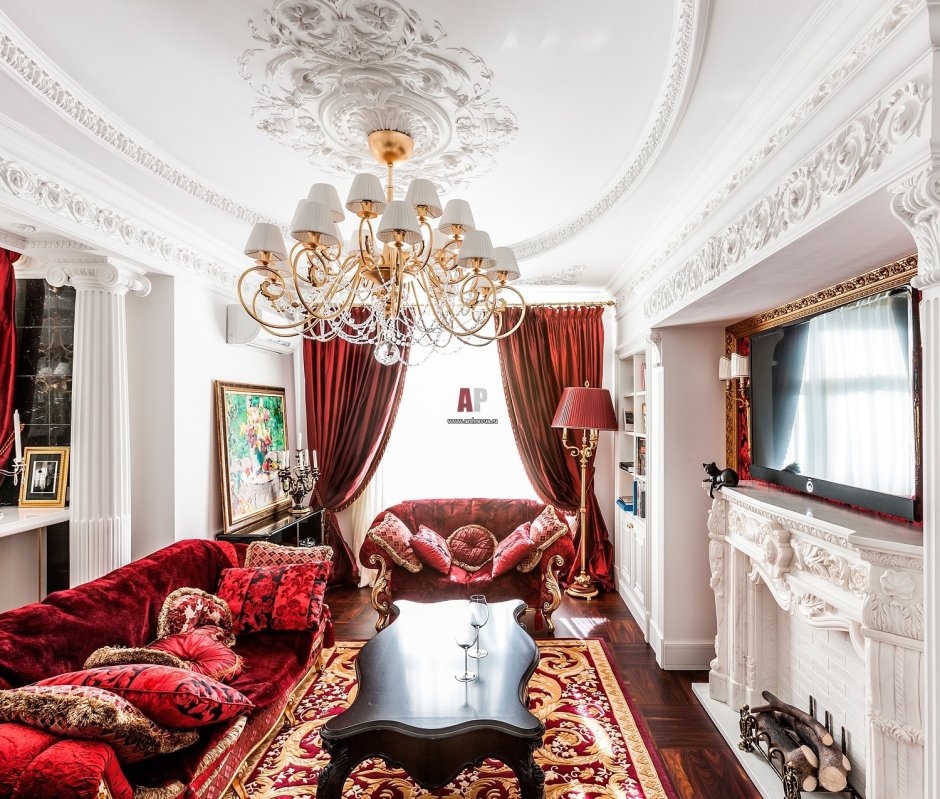 Стиль необарокко в интерьере