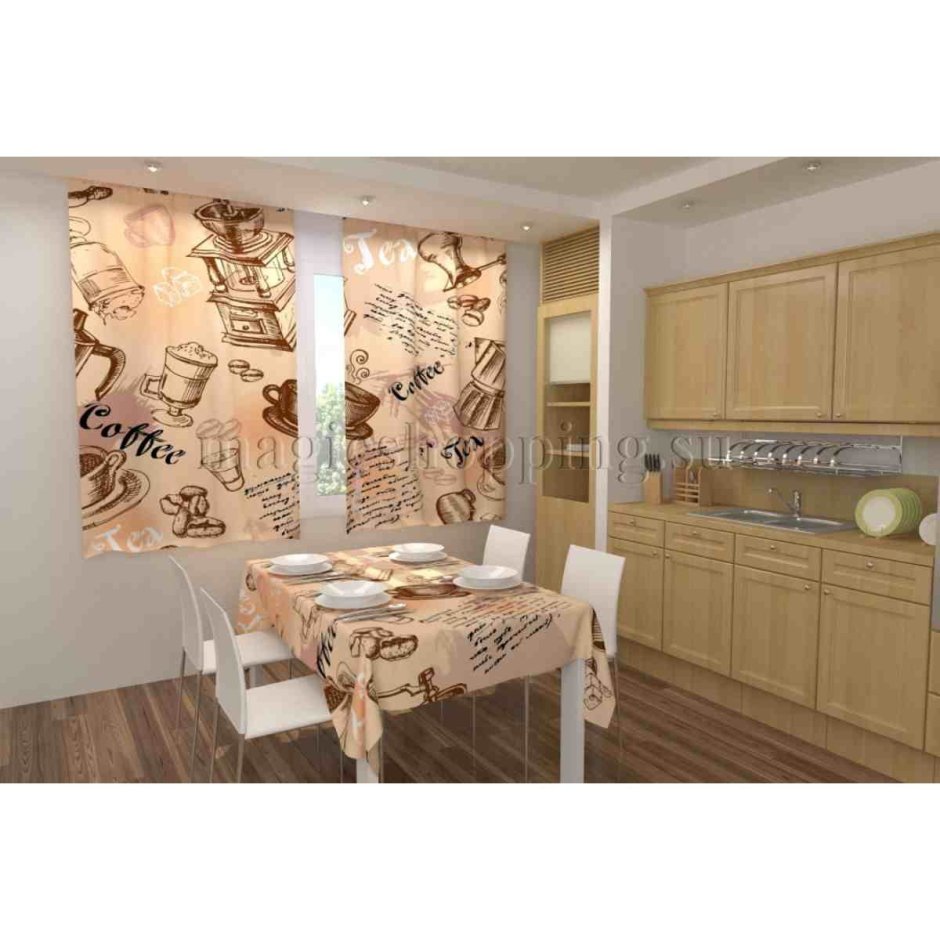 Фотообои на кухню кофейная тематика