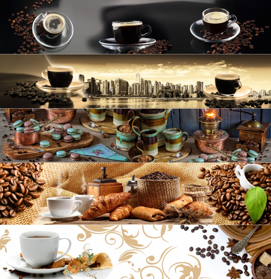 Обои для кухни с надписями