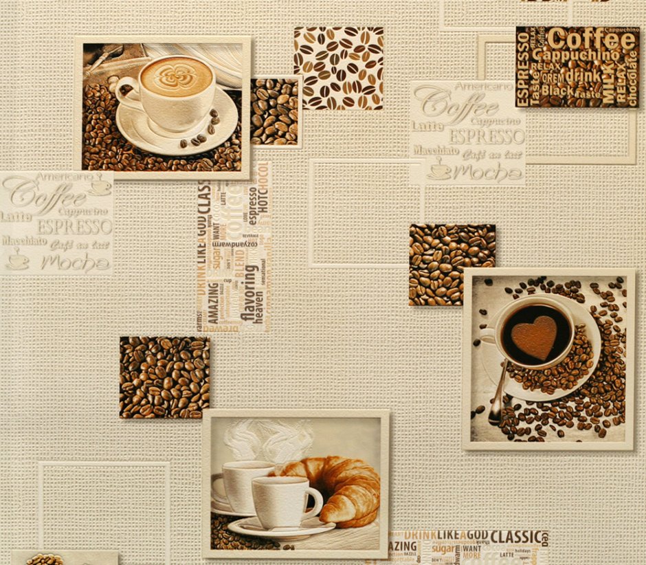 Стильные фотообои на кухню