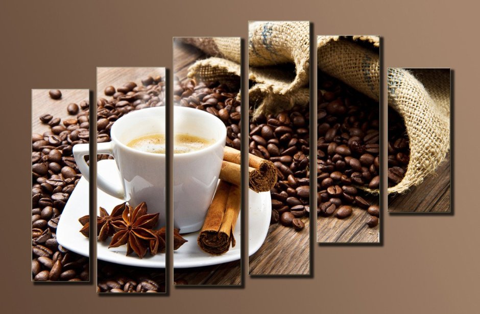 Кухонный фартук кофе