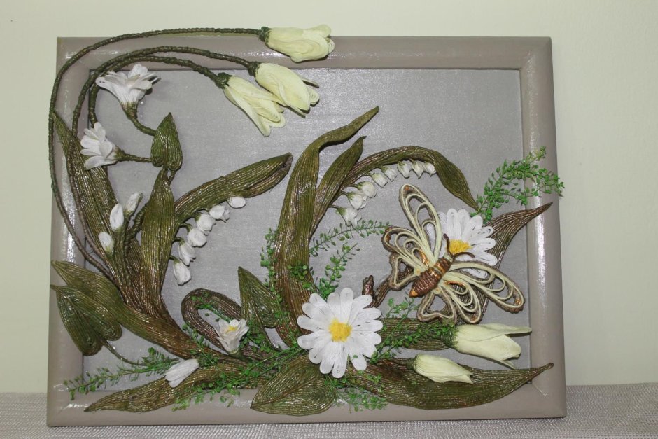 Панно из Мешковины