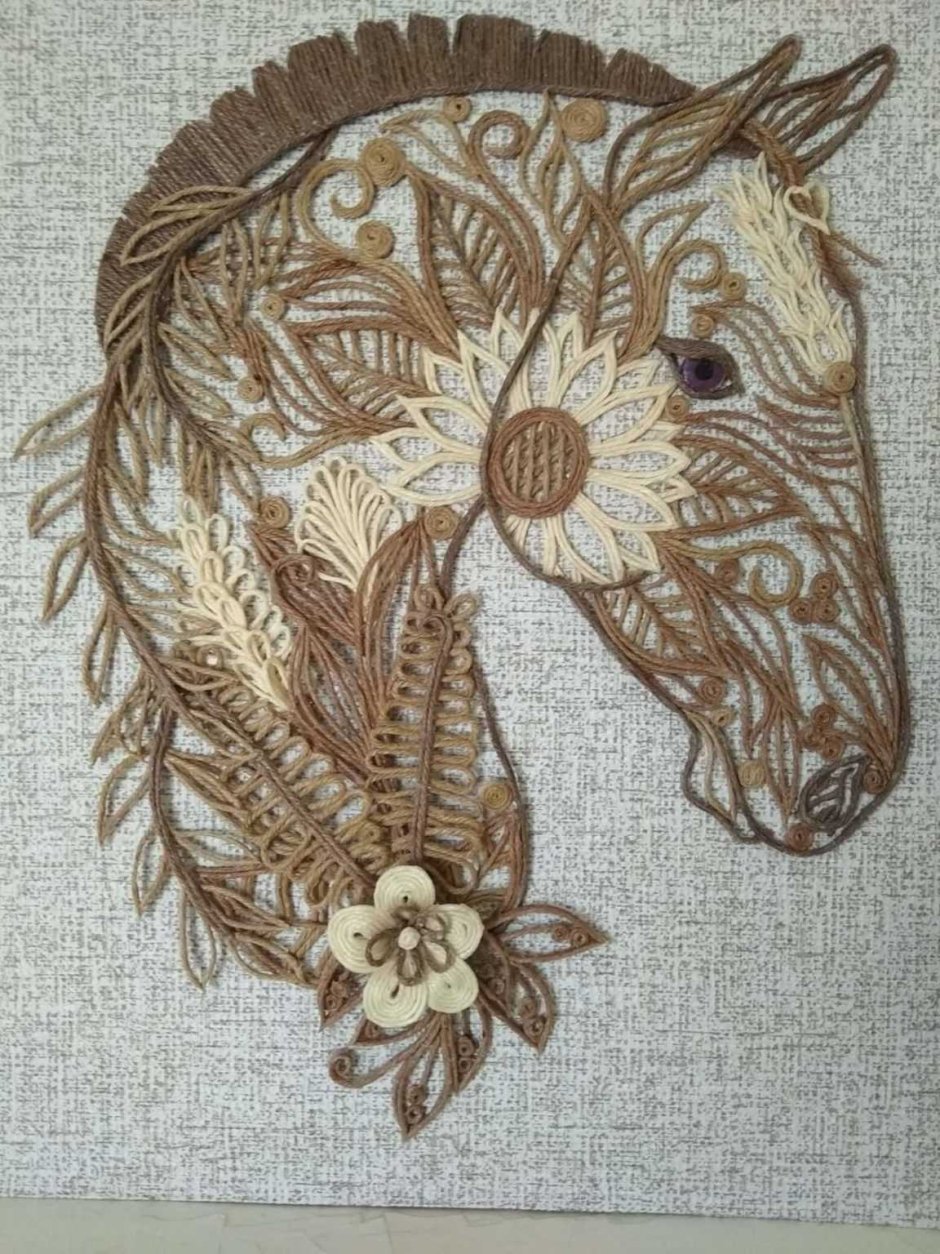 Людмила Пыхова джутовая филигрань