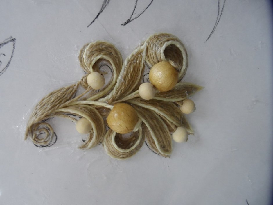 Декор из бечевки