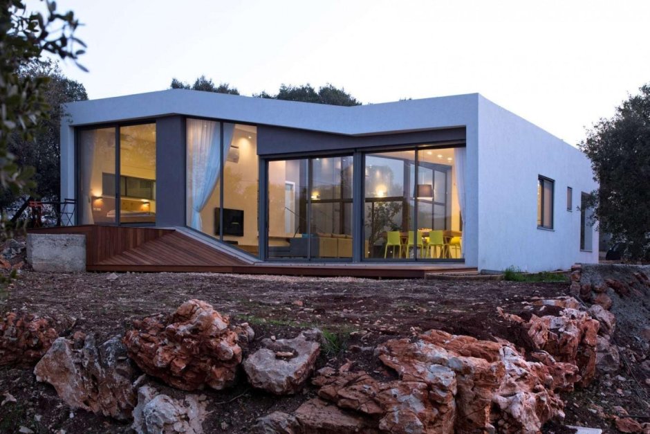 Дачный домик лофт проекты