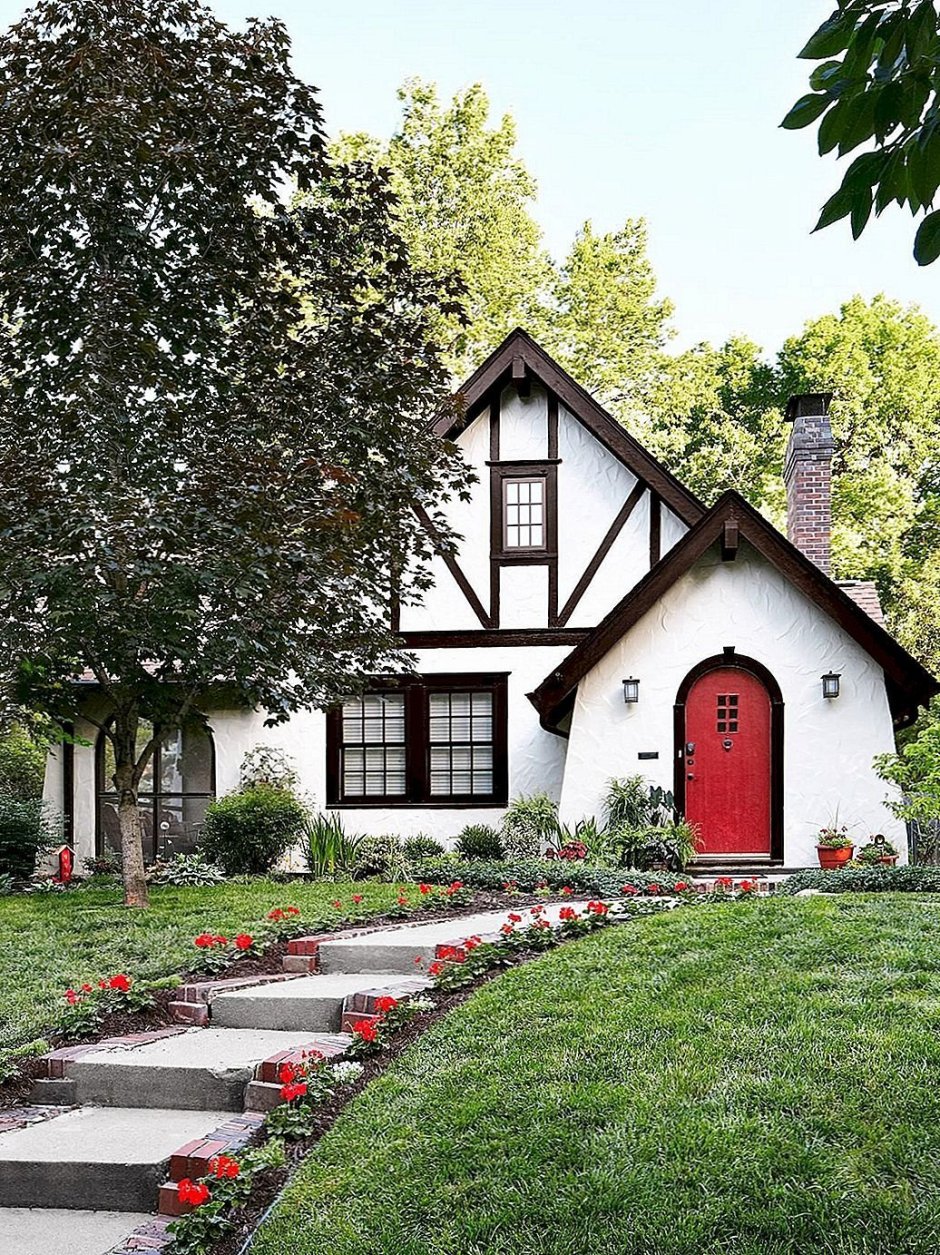 Деревенский коттедж в стиле Тюдоров