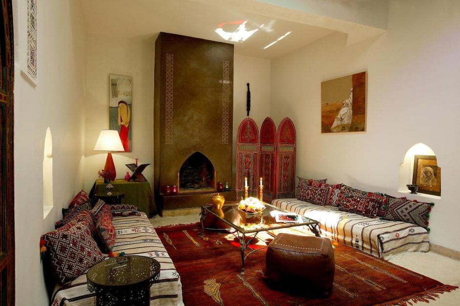 Гостиница в марокканском стиле мебель