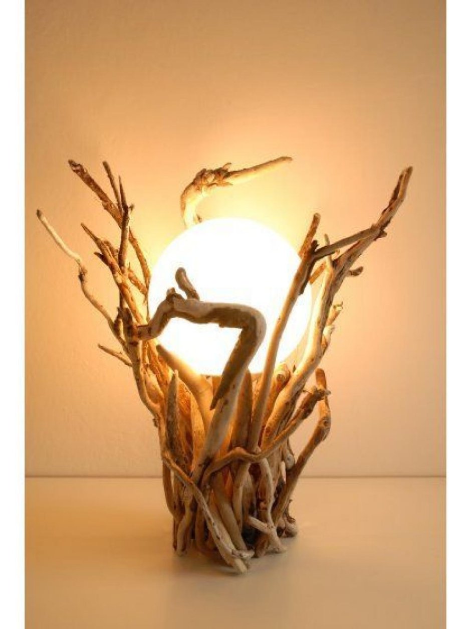 How to make a Driftwood Lamp