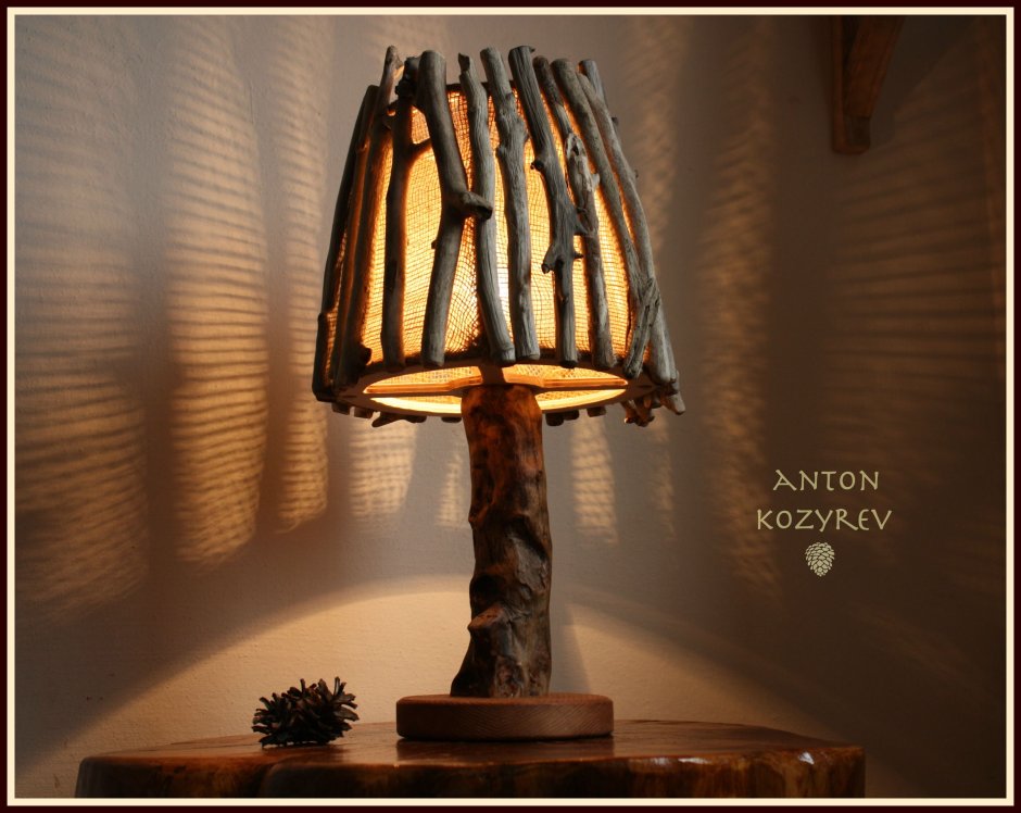 Декор из коряг для интерьера