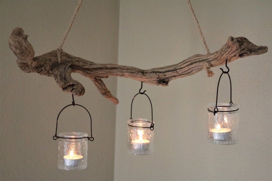 Светильник в рустикальном стиле