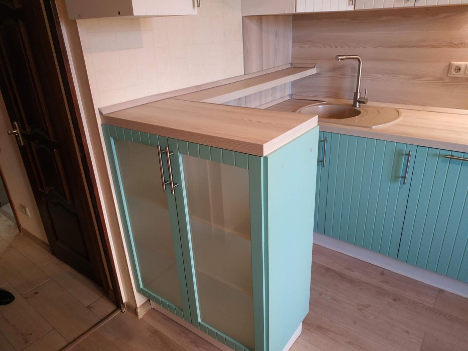 Кухня фенс мята Леруа Мерлен