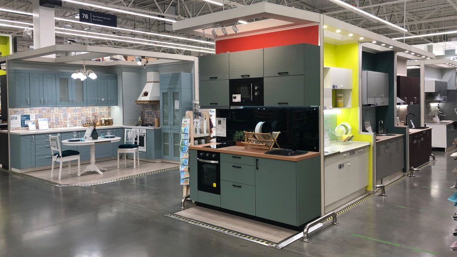 Кухня Леруа София Грин