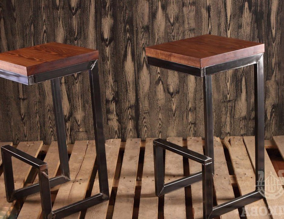 Барный стул лофт 1