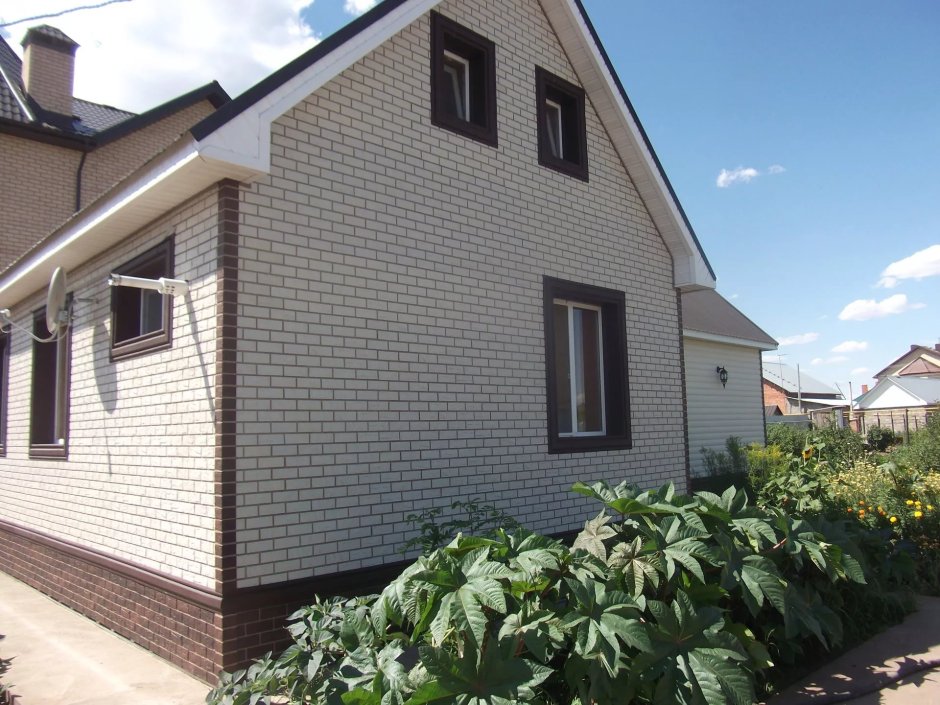 Сайдинг кирпич белый Альта-п