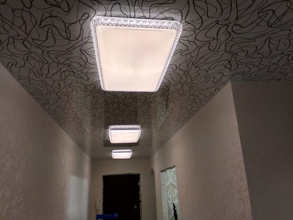 Фактурные натяжные потолки
