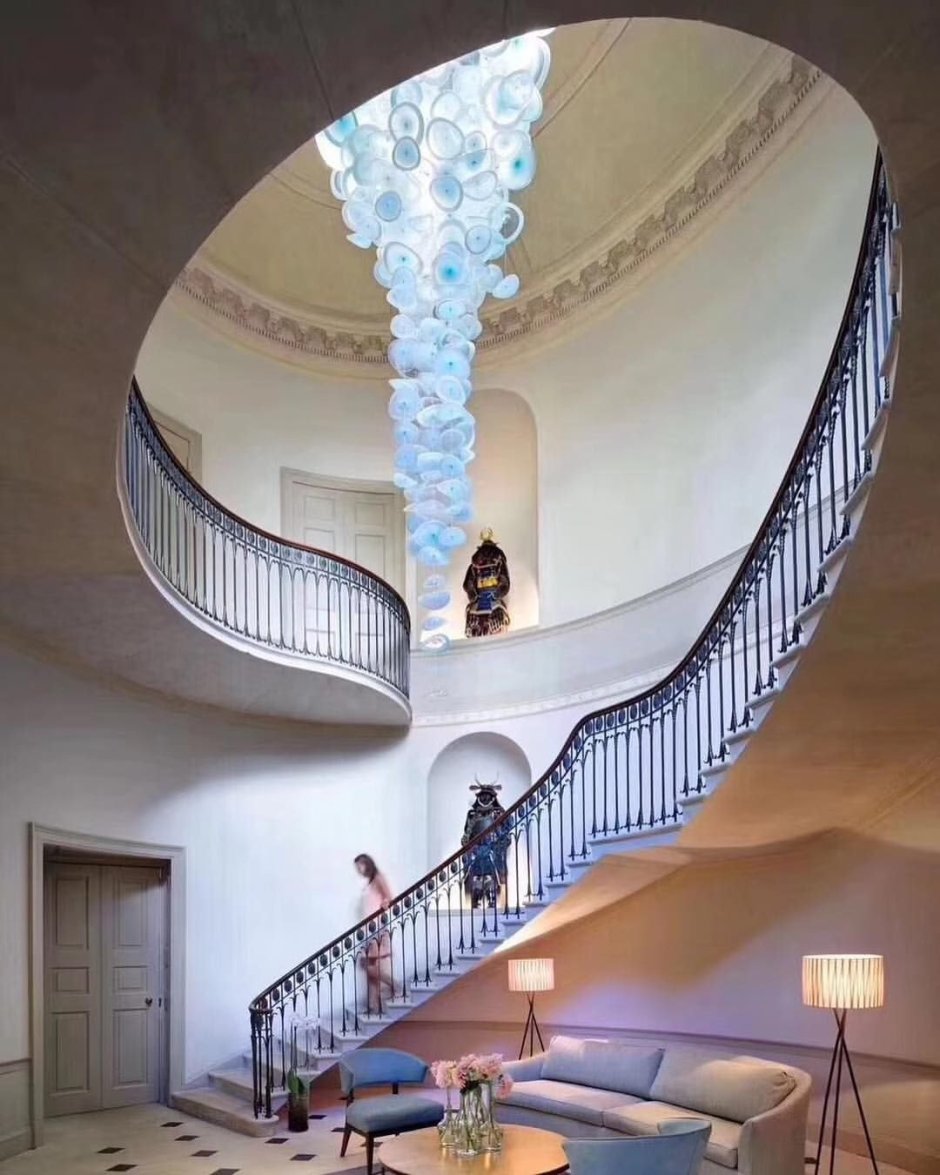 Mizu 14 fourteen Pendant Chandelier by Terzani