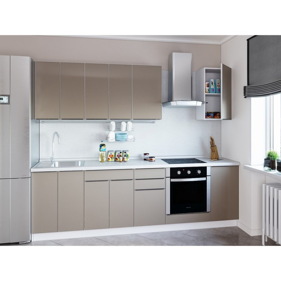 Кухня Фьюжн-02 Cappuccino Виват