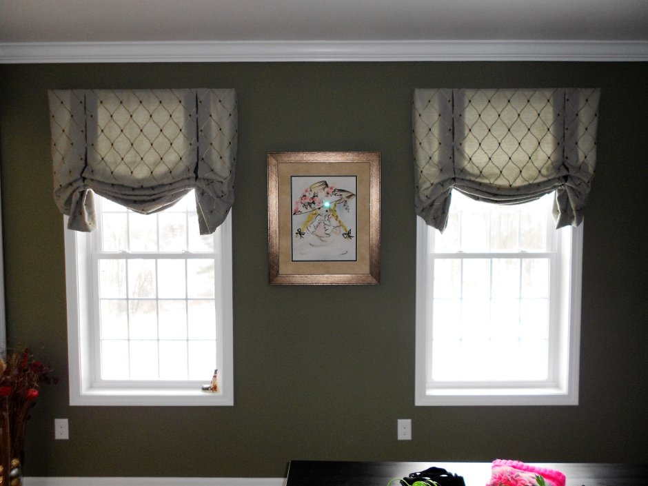 Декоративные римские шторы