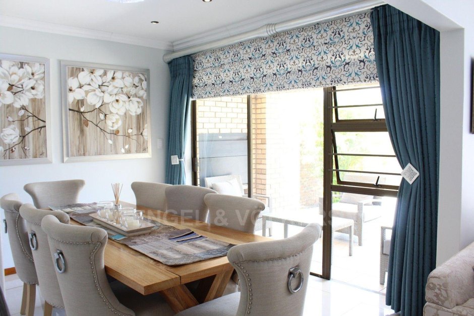 Римские шторы арт деко