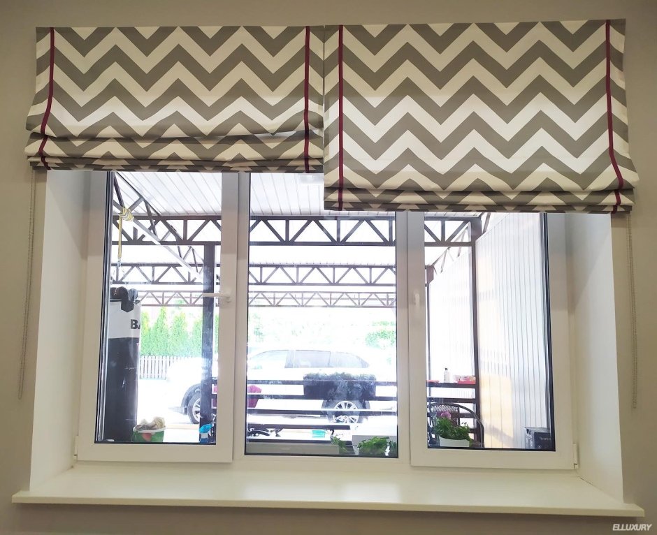 Римская штора в интерьере