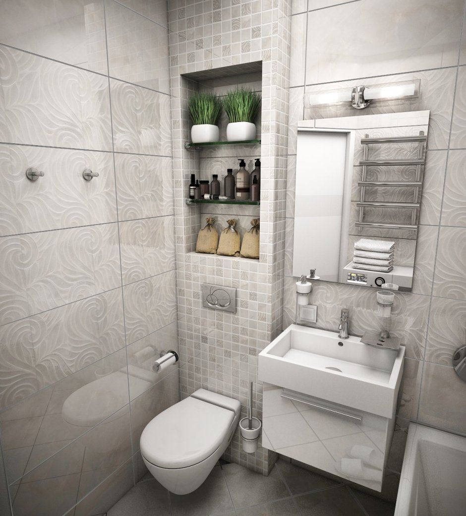 Туалетная комната маленькая