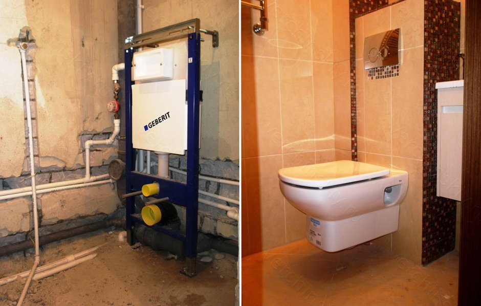 Раковина в туалет