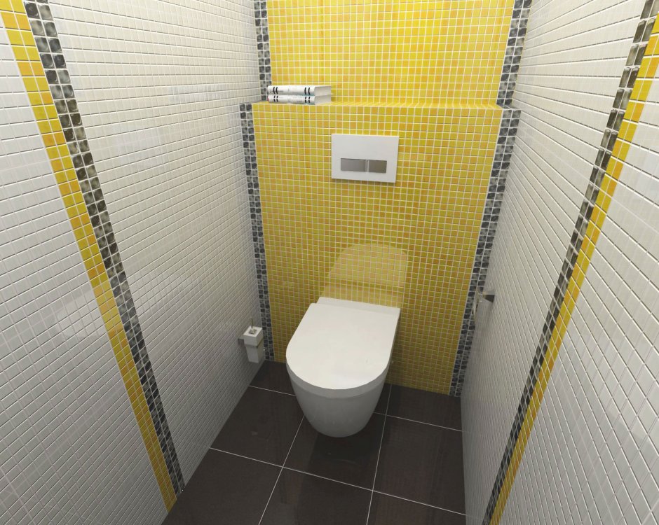 Интерьер туалетной комнаты