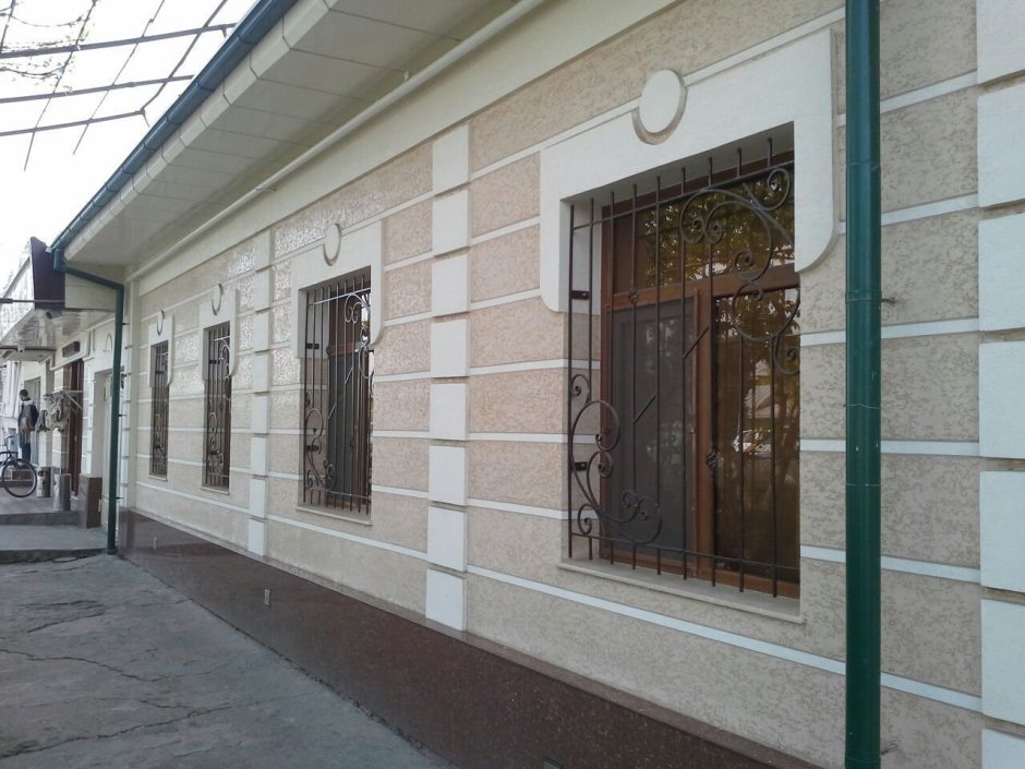 Травертин фасад Узбекистан Бухара