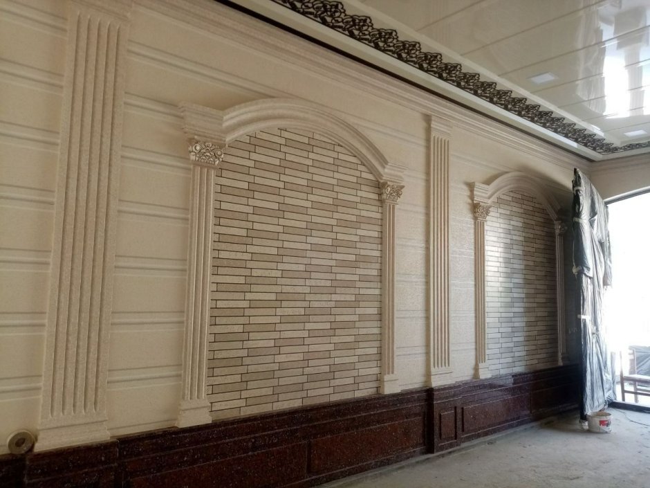 Травертин фасад 3d