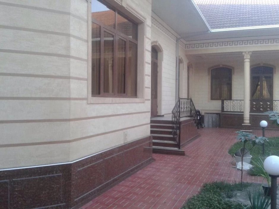 Травертин фасад Узбекистан Андижан