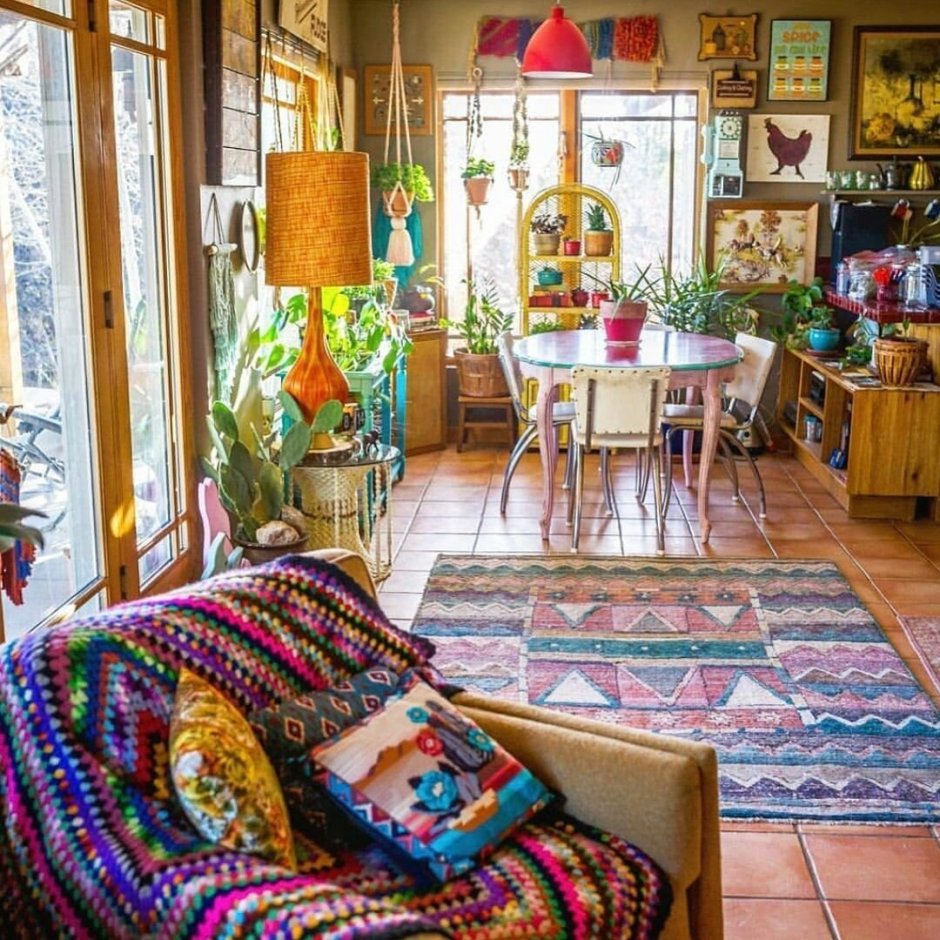 Дом в стиле бохо