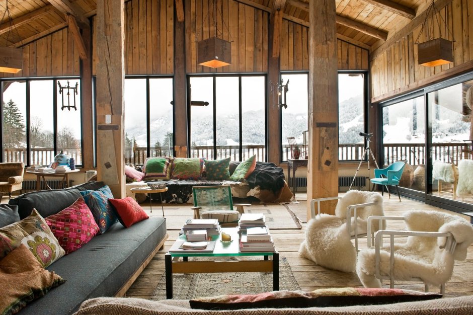 Терраса в стиле бохо