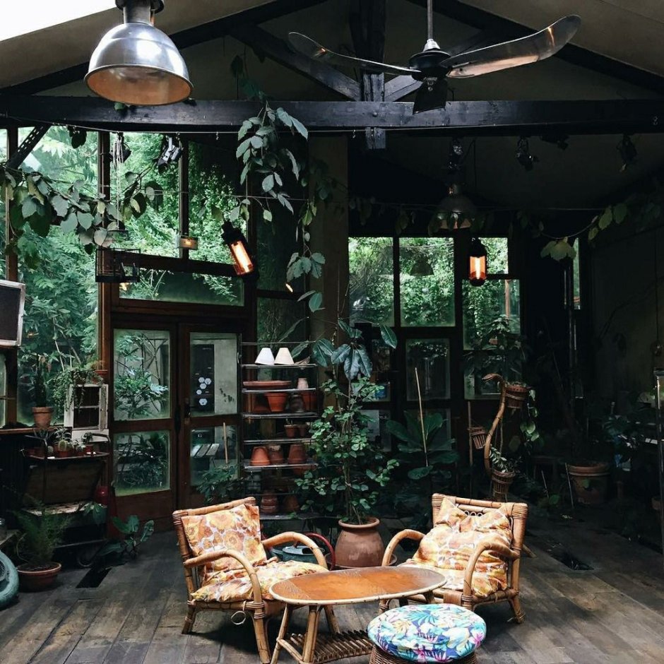 Спальня в стиле бохо хиппи