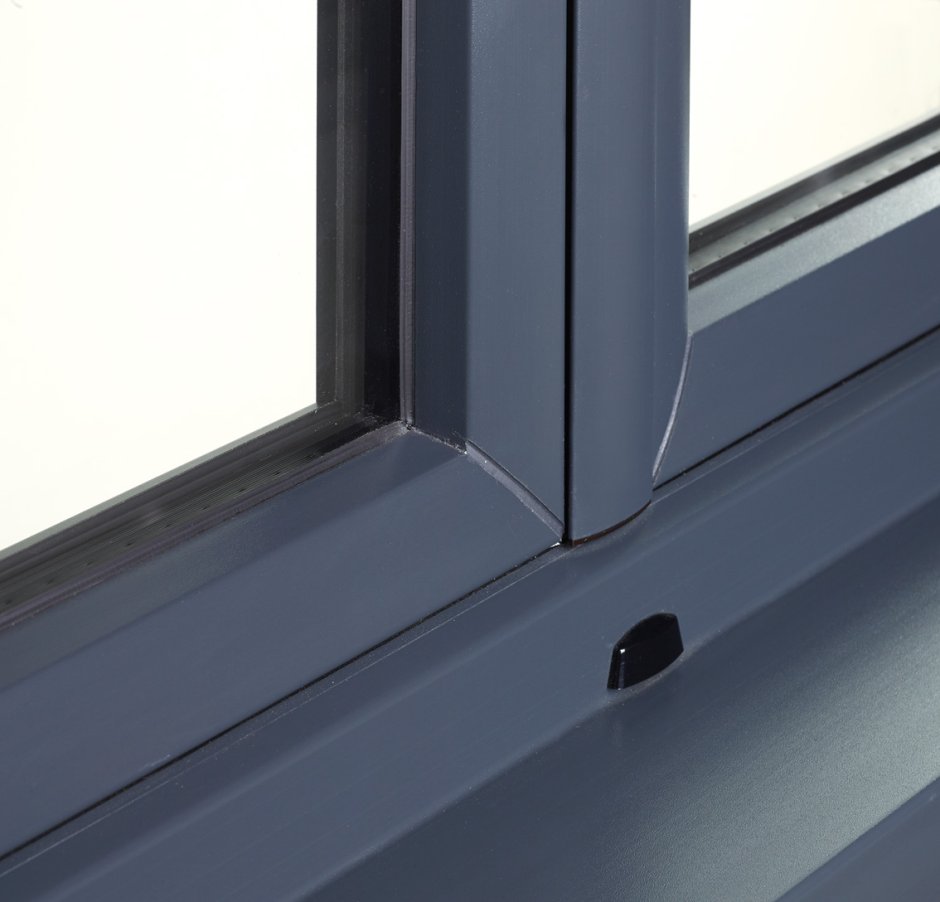 Рал 7016 антрацит алюминиевые окна