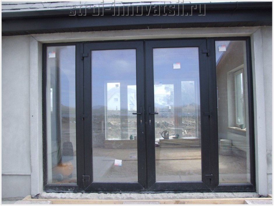 Алюминиевые двери акфа