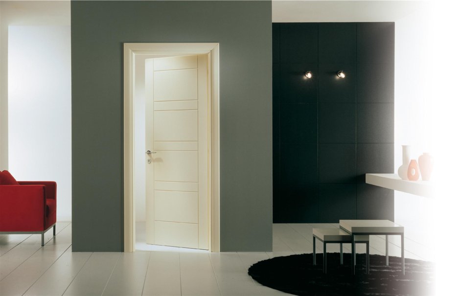 Двери цвета антрацит в интерьере