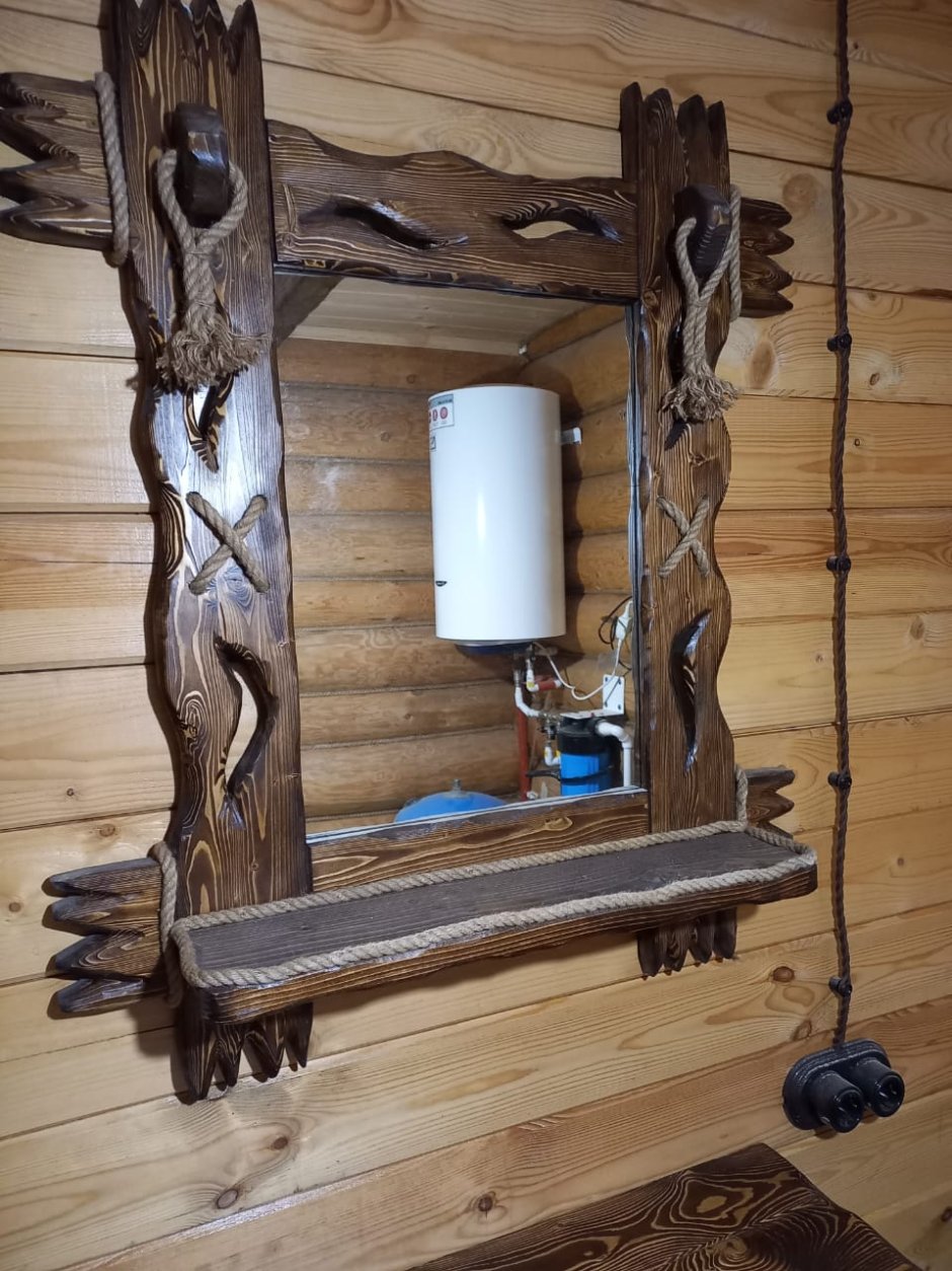 Зеркало под старину маленькое