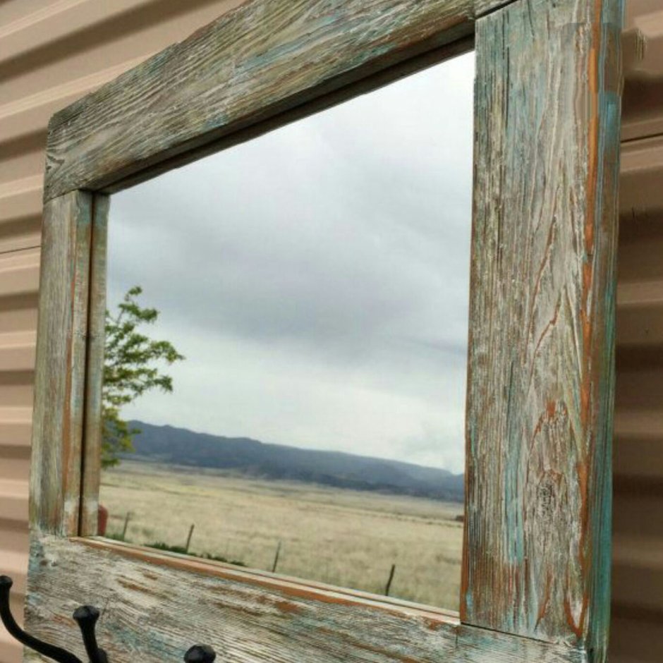 Наличник на зеркало из дерева