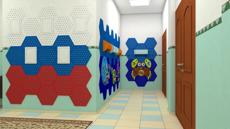 Настенные панели для детского сада