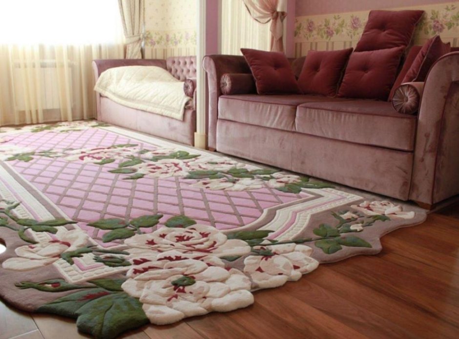 Фигурные ковры на пол