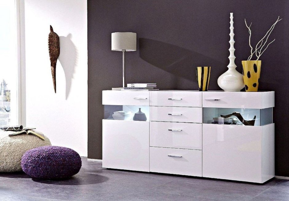 Комоды в гостиную в современном стиле