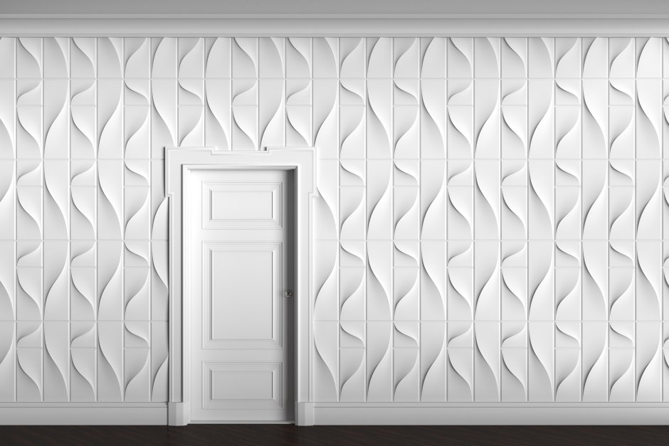 Гипсовая 3d-панель, «дикарт»