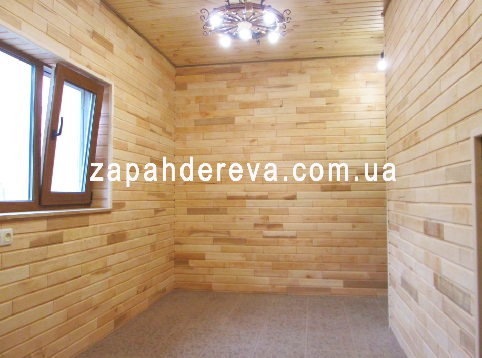 Вагонка липа кирпичиком