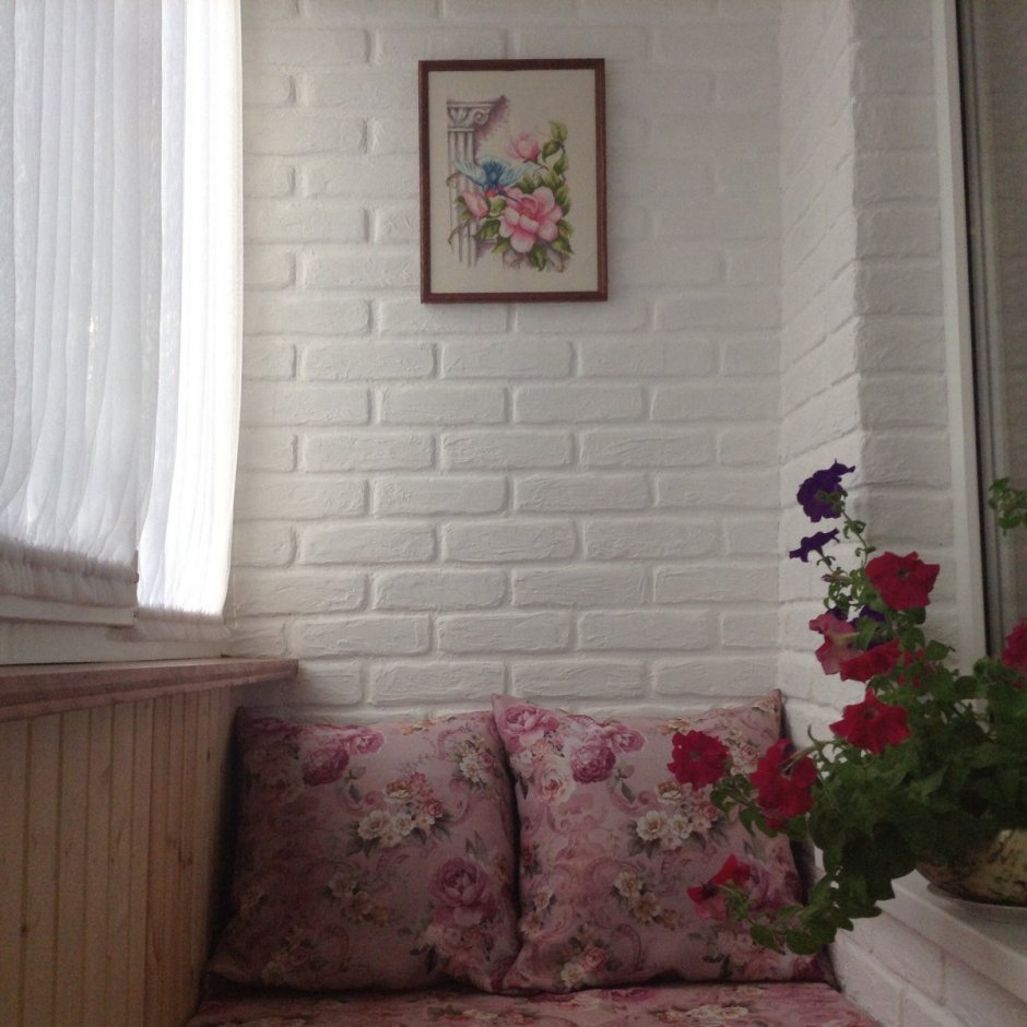 Отделка кирпичиками декоративная