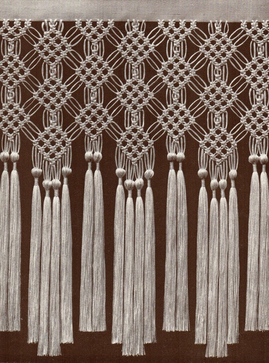 Шторы- макраме.пиетерес