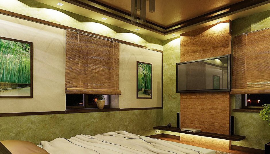 Бамбук в интерьере