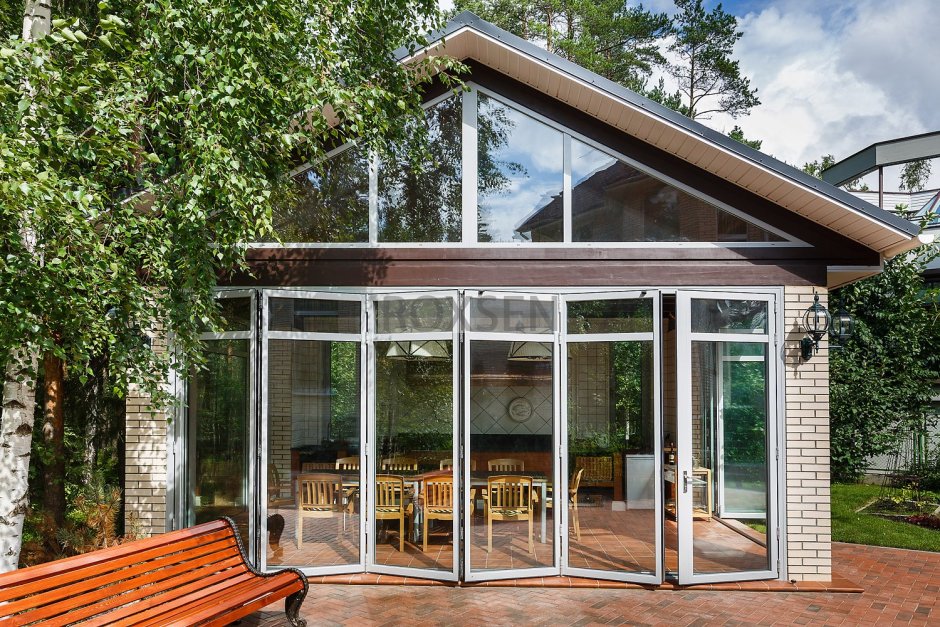 Беседка 6 на 4 с мангалом