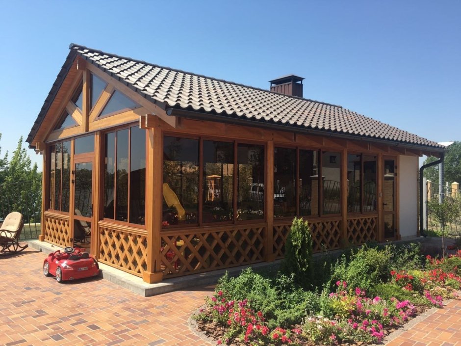 Терем беседки застекленные