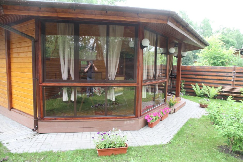 Беседка 6 на 4 с мангалом